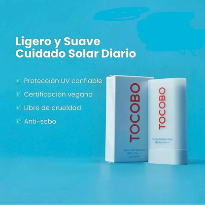 TOCOBO Cotton Soft Sun Stick SPF50+ PA++++ 19 g