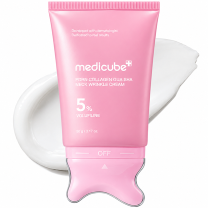 medicube PDRN Collagen Gua Sha Neck Wrinkle Cream 90 g