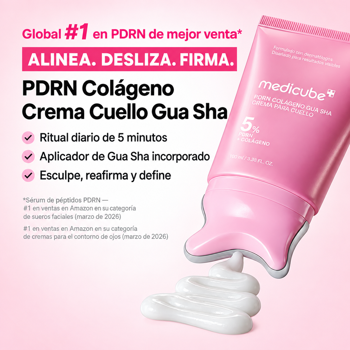 medicube PDRN Collagen Gua Sha Neck Wrinkle Cream 90 g
