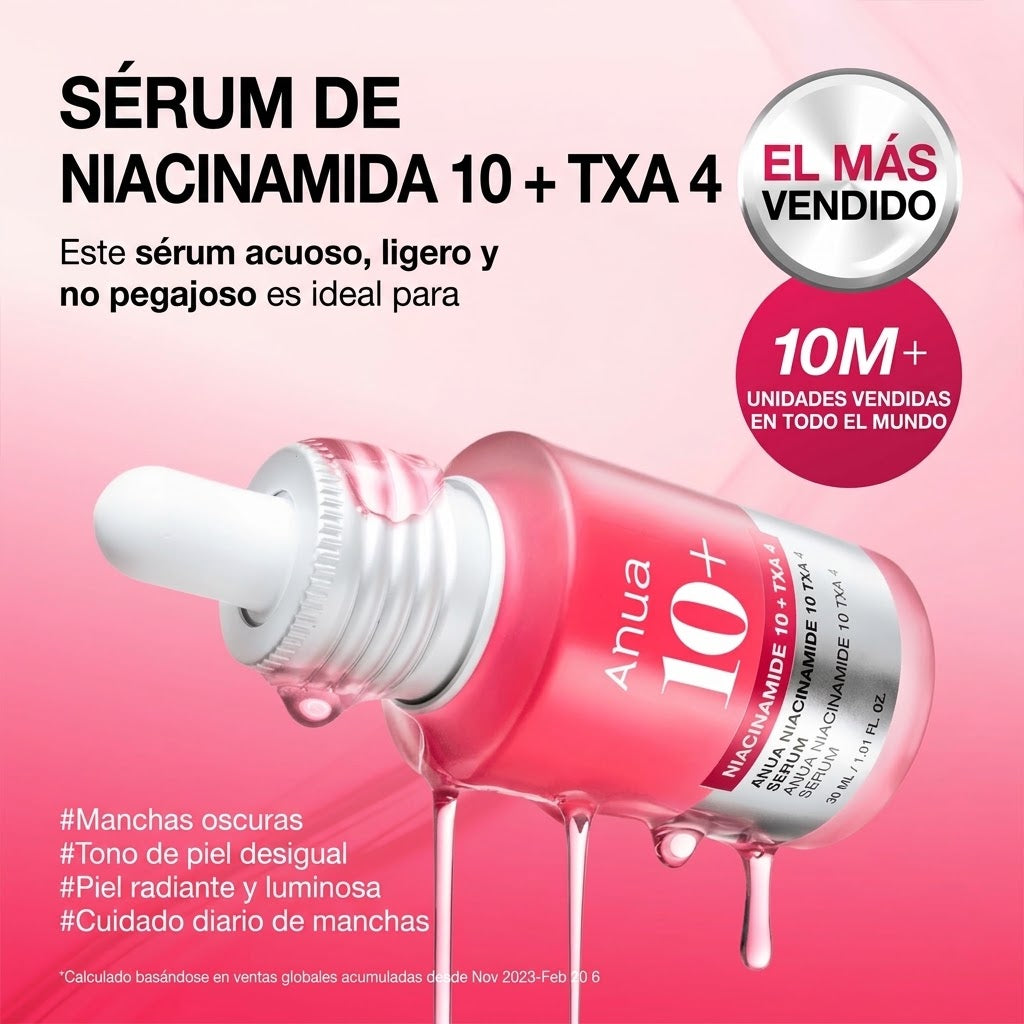 Anua Niacinamide 10% + TXA 4% Serum 30 ml