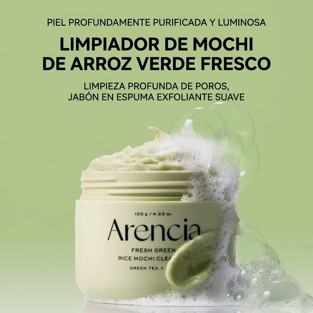 Arencia Fresh Green Rice Mochi Cleanser 120 g
