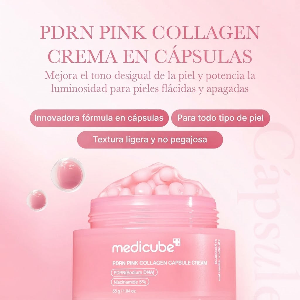 medicube PDRN Pink Collagen Capsule Cream 55 g