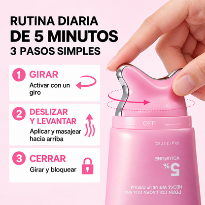 medicube PDRN Collagen Gua Sha Neck Wrinkle Cream 90 g