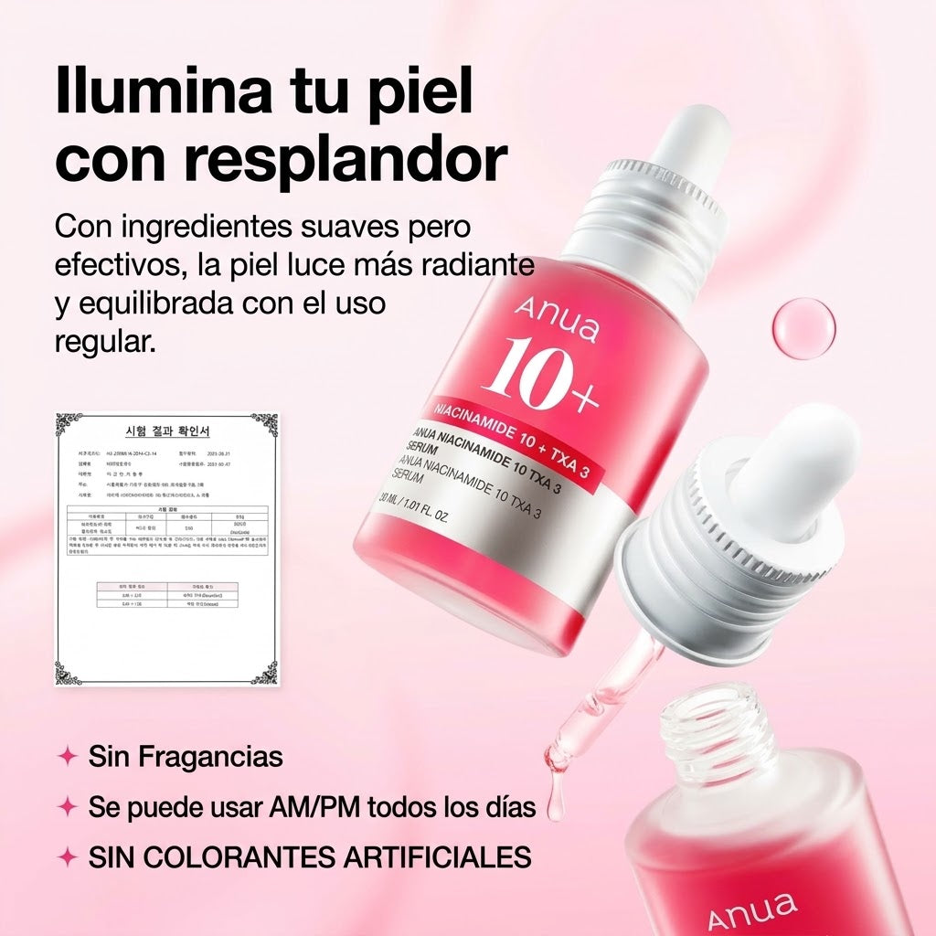 Anua Niacinamide 10% + TXA 4% Serum 30 ml