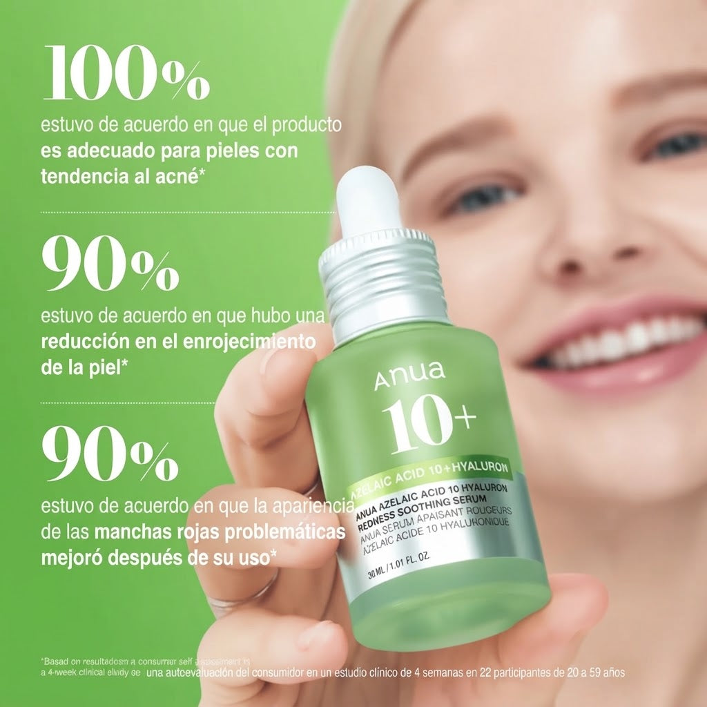 Anua Azelaic Acid 10 + Hyaluron Redness Soothing Serum 30 ml